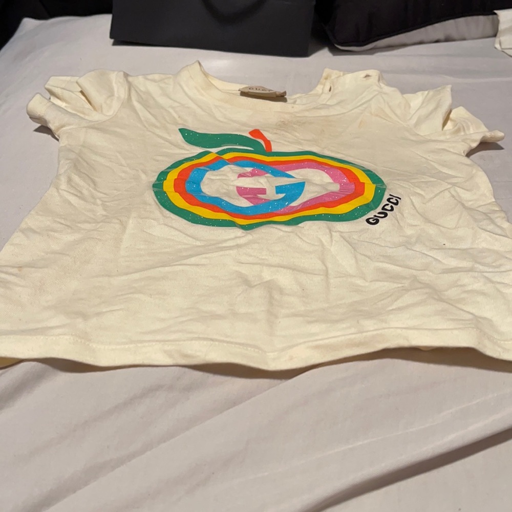 Gucci Shirt!!! Paired with pink Gucci print jeans